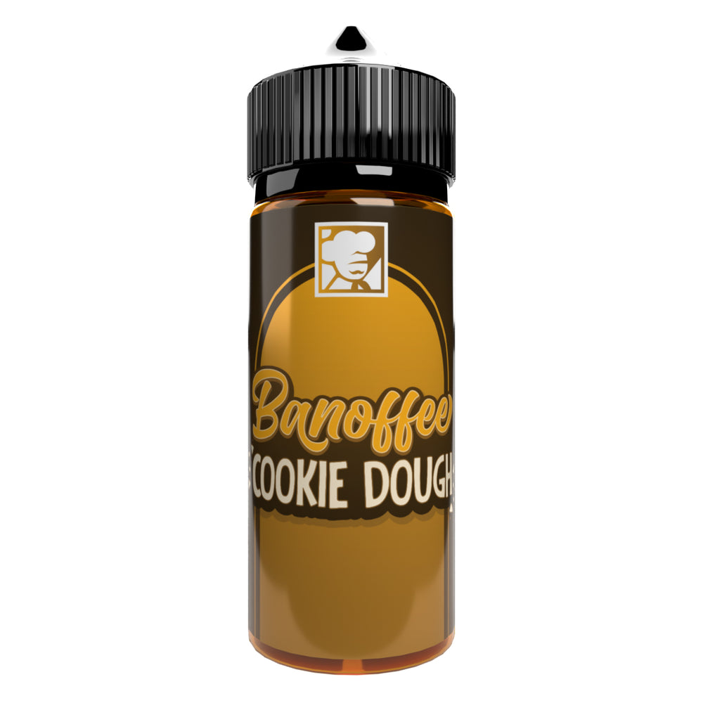 Banoffee Cookie Dough Short Fill 100ml - Chefs Flavours