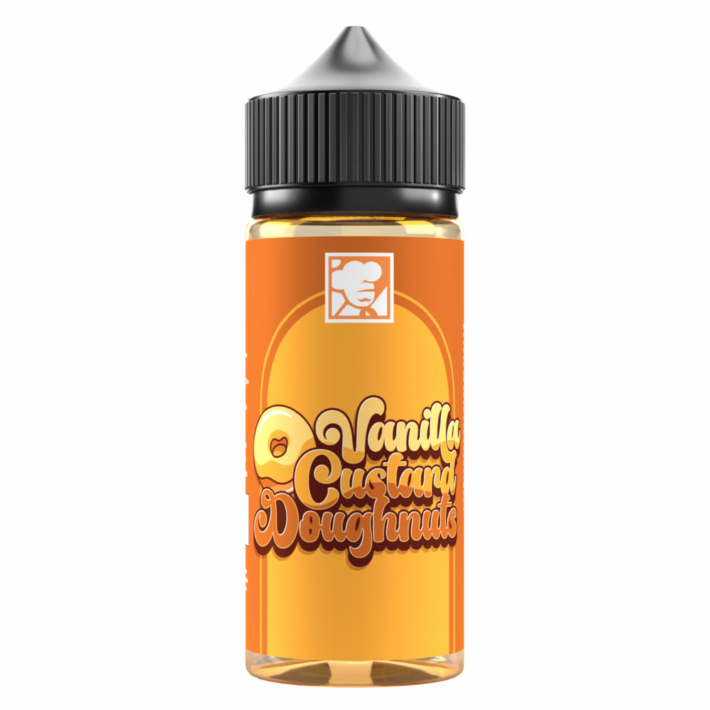 Vanilla Custard Doughnuts - Short Fill 100ml - Chefs Flavours